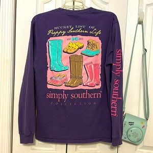 Simply Southern LS shirt